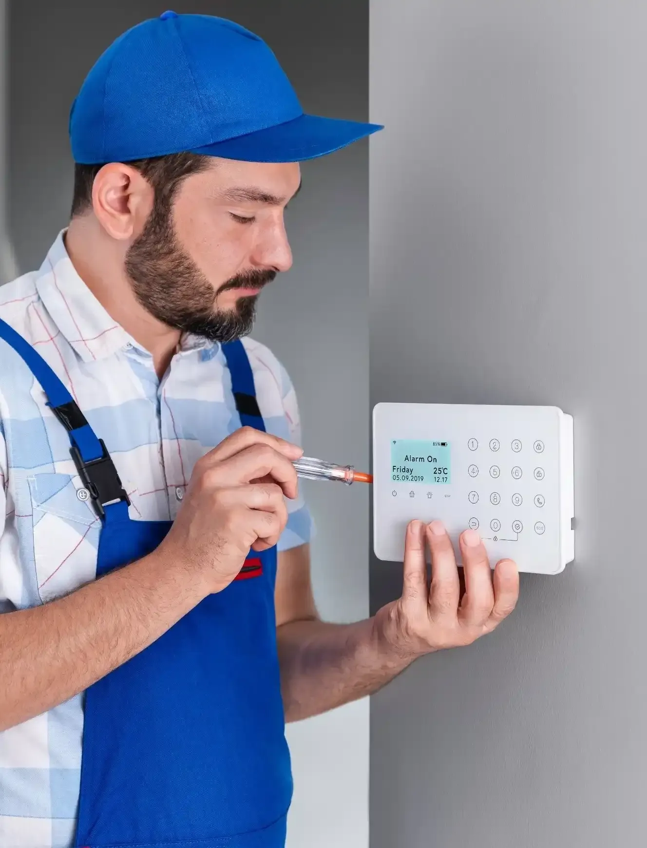 Pack fourniture et installation d'un kit d'alarme sans fil